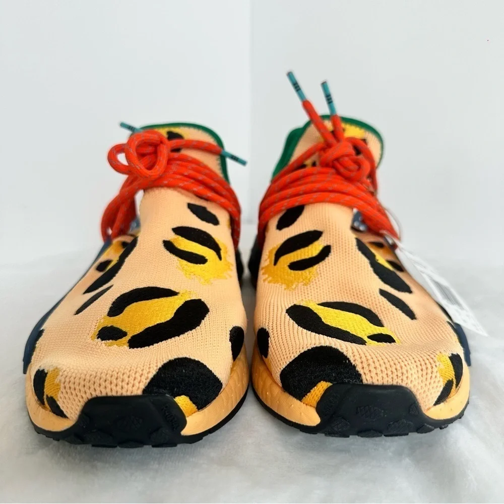 Adidas x Pharrell Men’s Leopard Print Sneakers